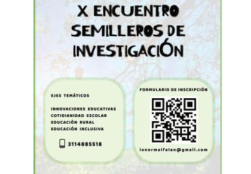 Flyer Cuadrado X Encuentro Semilleros de Investigación 2026