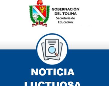 Noticia Luctuosa